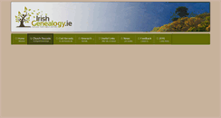 Desktop Screenshot of churchrecords.irishgenealogy.ie